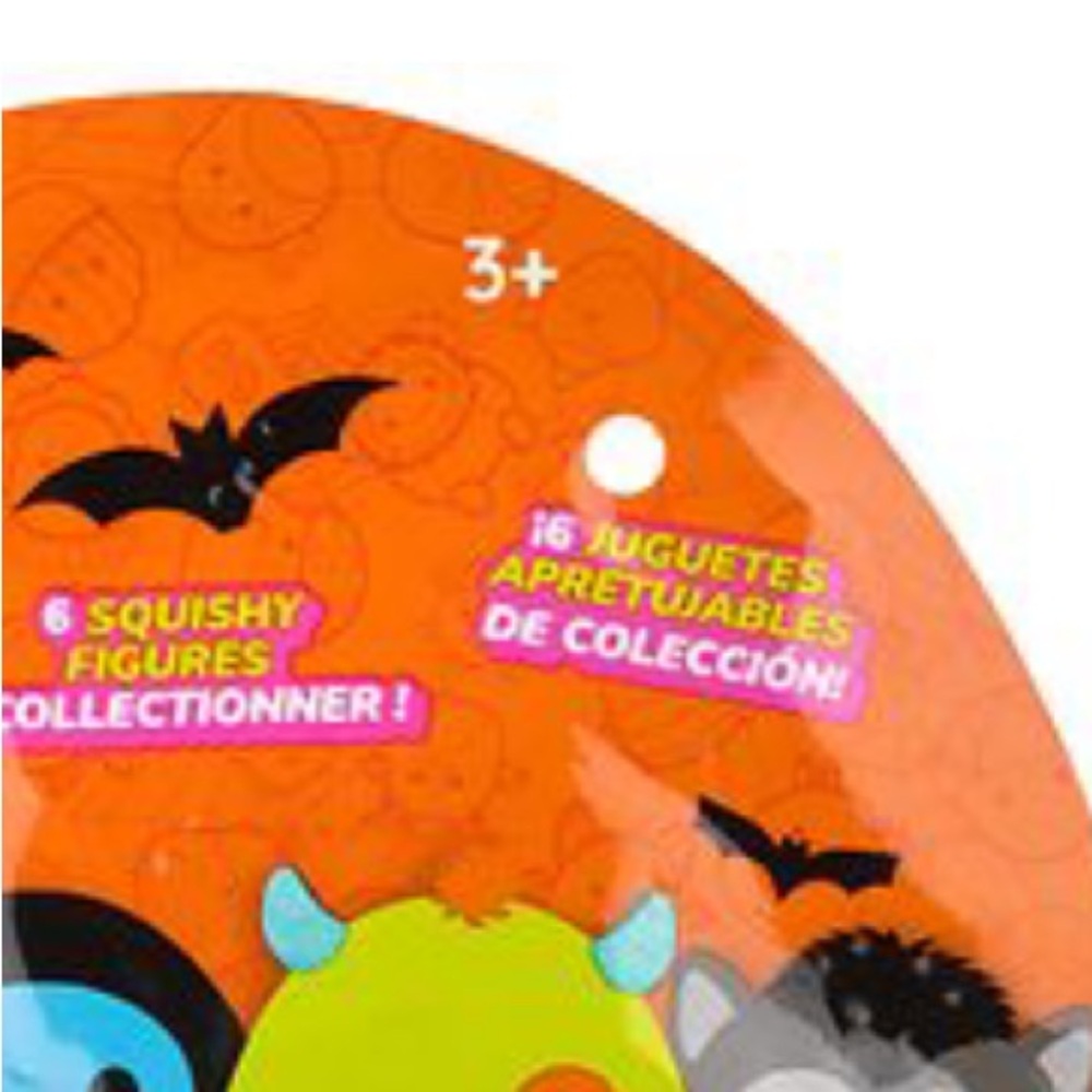 Squishmallows Bundle of 4 Mystery Squooshems Spooky Squishy Figures 2.5 - Picture 7 of 7